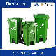  80L/100L/120L/240L/360L Small Large Custom Color Outdoor Public Street Industrial HDPE Plastic Rubbish Trash Wheelie Waste Garbage Bins with Pedal Wheel Lid