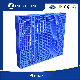  Manufacture OEM Heavy Duty Industrial Steel Reinforced Rack Single Double Face Stacking Grid Solid Cheap HDPE Warehouse Storage Euro Plastic Pallet for Sale