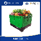  Heavy Duty Large Four Way Entry HDPE Vented Stackable Collapsible Folding Vented Plastic Pallet Bin for Farms