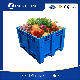  Heavy Duty Stackable Storage Plastic Pallet Boxes with Wheel Plastic Pallet Box Container