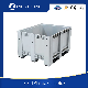  Heavy Duty Large HDPE Non Vented Solid Walled Closed Hygiene Food Grade Industrial Warehouse Storage Stackable Plastic Pallet Box for Fishery/Battery