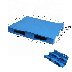  Wholesale Heavy Duty Recycled Euro Standard Warehouse Large Stackable Blue Recycled Plastic Pallet with High Quality