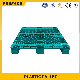  New Durable Use Heavy Duty Warehouse Storage 3 Runners HDPE Single Face Large Stackable Plastic Pallets Supplier