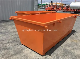  2m3 to 10m3 Heavy Duty Outdoor Mobile Open Flat Top Skip Bin