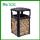 Decorative Outdoor Dustbin and Recycling Bins (HW-548) manufacturer