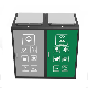  Solar Powered Stainless Steel Clothe Recycling Metal Waste Containers Dustbin