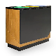  Indoor Waste Bin Wood Grain Paint Garbage Bin