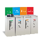 Professional Custom Indoor Steel Recycle Bin Advertising 13 Gallon Trash Bin manufacturer