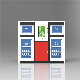  LED Screen Solar Sensing Dustbin Dust Bin Garbage Can