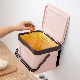 7314 Creative Wall Mounted Trash Can Plastic Storage Bin