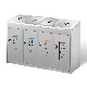 OEM Manufacture Metal Stainless Steel Waste Bin Trash Can Multiple Containers