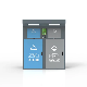  2/3/4 Compartments Stainless Steel Pedal Sensing Solar Dustbin
