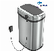 Waterproof Stainless Steel Waste Bin with Anti Fingerprint Coating
