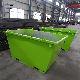  1.2m Outdoor Recycling Waste Rubbish Container Steel Skip Bins