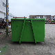  Stainless Steel Trash Dustbin Large Outdoor Hook Iron Bin
