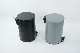 Small Steel Step Trash Can Wastebasket, Garbage Container Bin for Bathroom, Bedroom, Kitchen, Craft Room, Office manufacturer