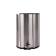 Slim Cover Design Stainless Steel Soft Close Waste Bin