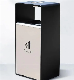  Aluminum Steel Outdoor Recycling Metal Trash Can Waste Bin