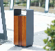  Whosale Hot Round Modern Outdoor Metal Steel Waste Bin Trash Can