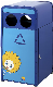  Heavy Duty Amusement Park and Theme Park Dustbin (HW-96)