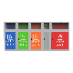  Outdoor Advertising Light Box/Stainless Steel Recycling Dustbin