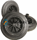  8X1.75 Flat Free Rubber Wheel for Dustbin