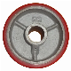 Polyurethane Caster Moldon PU Cast Iron Dustbin Wheels