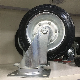  Wbd China Supplier Industrial Dustbin 6 8 Inch Waste Bin Rubber Swivel Caster Wheel