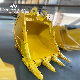  Top Quality Excavator Rock Digging Bucket with Wear-Resistant Steel for KOMATSU