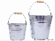  Galvanized Steel Bucket with Wooden Handle/Ice Bucket/Water Bucket