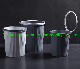  Household Living Room Used Kitchen Transh Can Hanging Plastic Garbage Trash Can Waste Dustbin with Clamping Ring