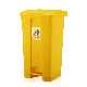 Wholesale 60L Plastic Public Rubbish Garbage Storage Can Trash Bin