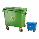  Plastic Wheeled Recycle Waste 1100L Bin Trash Can for Sale