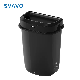  32L Waste Bin Kitchen Bathroom Garbage Can Wall Mounted ABS Plastic Trash Can