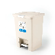  Multi-Size Foot Pedal Waste Bin Wholesale Rectangular Plastic Kitchen Trash Cans
