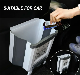Kitchen Hanging Trash Can Wall Mounted Plastic Folding Waste Bin