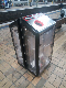  Large Brushed Aluminum Wastebin Street Trash Can Aluminum Dustbin