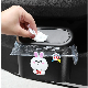  Car Trash Can with Lid Leak Proof Mini Car Accessories Trash Can Bl20447