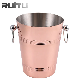  Dinnerware Restaurant Table Wire Handle Flat Mop Food Storage Grade Cold Champagne Wine Holder Rose Gold Copper Colored Metal Types Beer Cooler Ice Buckets