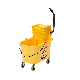  Side Press Wringer Combo Commercial Rectangular Mop Bucket on Wheels
