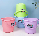  Fast Dispatch2023 High Quality Thickened Kitchen Colorful Plastic Customized Mop Bucket