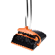 Upgrade Super Long Handle Stand up Self-Cleaning Broom with Dustpan Teeth