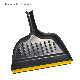 Heavy Duty Plastic Easy Grip Clip on Dust Pan with PVC Edge Detailed Sweeping Debris Fits Standard Brooms Home Commercial Dusting Cleaning Tool