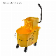  Commercial Products Wavebrake Mopping System Bucket and Side-Press Wringer Combo 36 Quart for Daily Cleaning Use