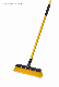  Outdoor Deck Brush with Long Handle and Stiff Bristles Heavy Duty Push Broom for Cleaning Driveway