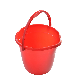  Customized Color Heavy-Duty Invincible Corrosive-Resistant Round Bucket 10.5L Plastic Plastic Pail