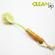  Hot Selling Nature Bamboo Dish Brush /Pan Brush for Kitchen Cleaning