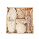  Natural Wood Bath Body Care Gift SPA Kit Facial Brush Konjac Sponge Foot Nail Sisal Bath Glove Belt Set Shower Scrubber Brush