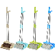 Plastic Broom and Dustpan for Home Cleaning