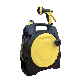  Handy Retractable portable Garden Hose Reel with 8 Pattern Spray Gun